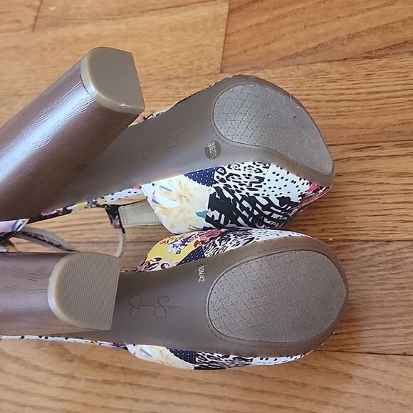 Jessica simpson platform heels sz 10 - Picture 4 of 5